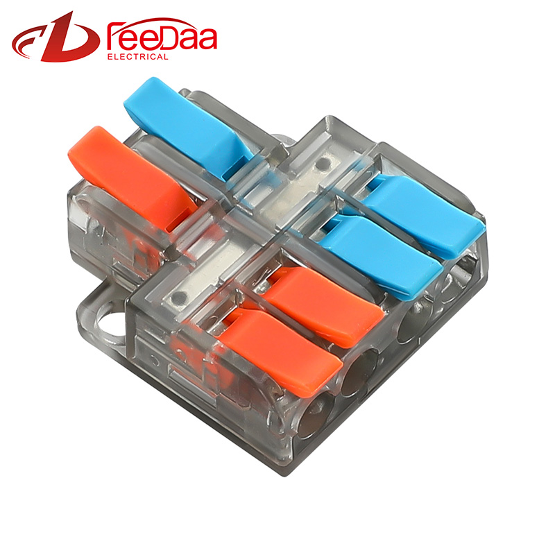 Conectores de cabo de fio rápido 2 em 4 saídas PCT-5224