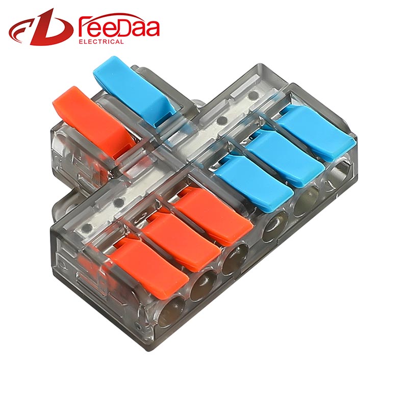 Conectores de cabo de fio rápido 2 em 6 saídas PCT-5226