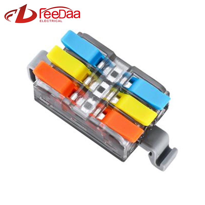 Conectores de cabo de fio rápido 3 em 3 saídas PCT-5233D