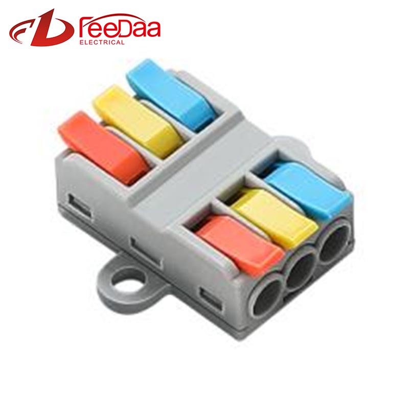 Conectores de cabo de fio rápido 3 em 3 saídas PCT-5233G