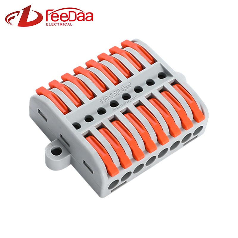Conectores de cabo de fio rápido 8 em 8 out utj13-288g