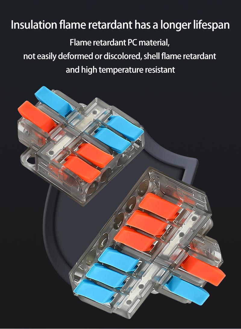 Fast Wire Cable Connectors 2 in 4 out PCT-5224