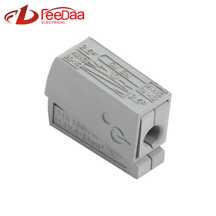 Conector de fiação rápida série WAGO 224 | 1 em 1 saída 101 PCT-111